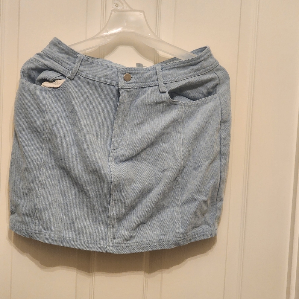 Wild Honey Denim miniskirt